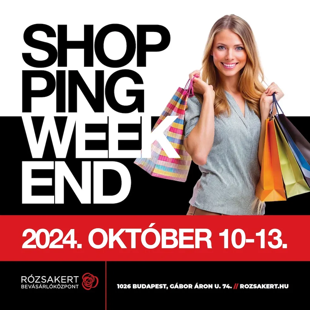 Kedvezmények a Rózsakert Shopping Days-en